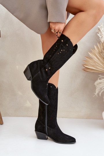 seemisnakhsed pika säärega saapadAżurosisseą Cholesisseką Zazoo 3609 msuud