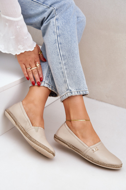 Elegantsed Espadrillid Pealiste omad Zazoo 10177 beeži värvi Elegantsed Espadrillid Pealiste omad Zazoo 10177 beeži värvi