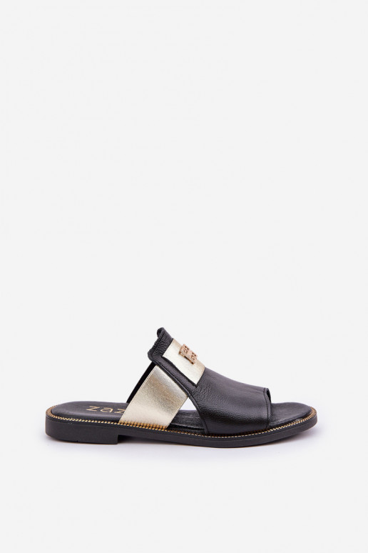 Elegantsed Sussid Valmistatud naturaalsest nahast laiade nööridega Zazoo 40423 msuud Elegantsed Sussid Valmistatud naturaalsest nahast laiade nööridega Zazoo 40423 msuud