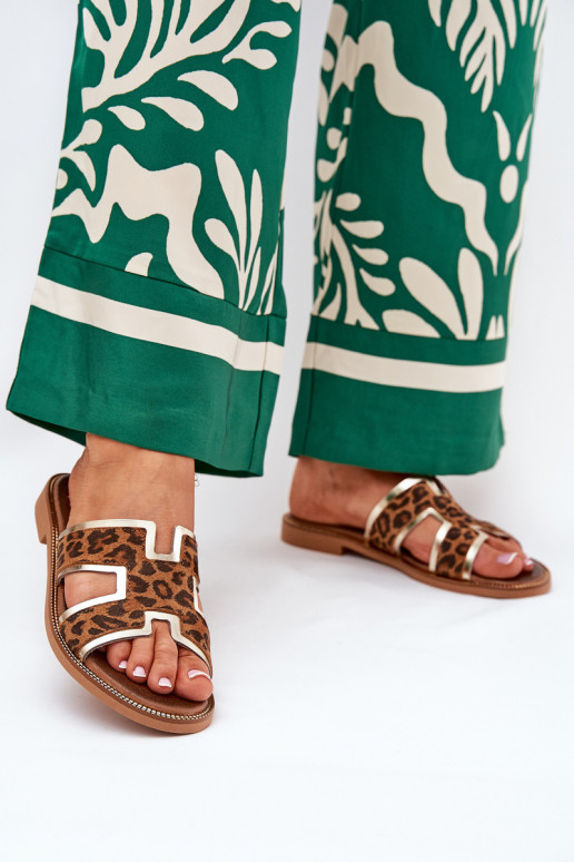 Pealhk sileda tallaga Sussid leopardimustriga Zazoo 40383 pruunid värvi Pealhk sileda tallaga Sussid leopardimustriga Zazoo 40383 pruunid värvi