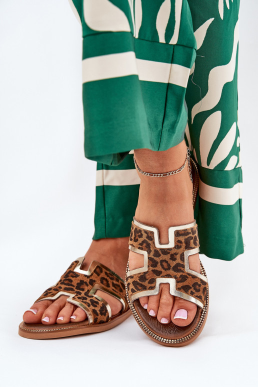 Pealhk sileda tallaga Sussid leopardimustriga Zazoo 40383 pruunid värvi Pealhk sileda tallaga Sussid leopardimustriga Zazoo 40383 pruunid värvi