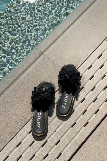 Zazoo 40381 Pealiste omad Plätud naturaalsest nahast laiade nööridega msuud 2