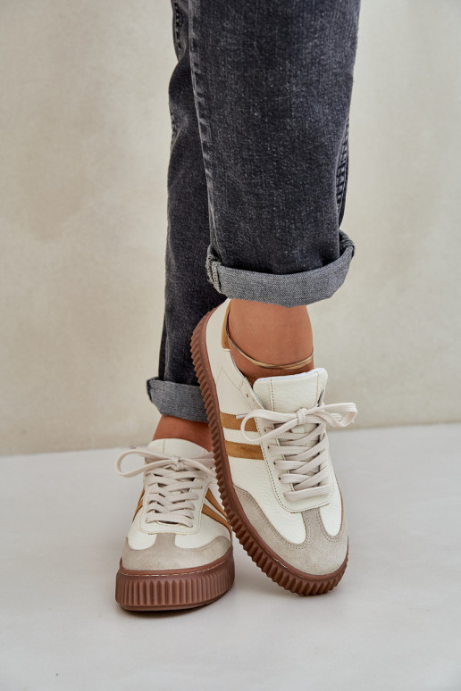 Zazoo N1068S6 Pealhk Sellel ondal Sneakers tüüpi jalanõud Pealiste omad platvormiga beeži värvi Zazoo N1068S6 Pealhk Sellel ondal Sneakers tüüpi jalanõud Pealiste omad platvormiga beeži värvi