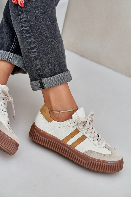 Zazoo N1068S6 Pealhk Sellel ondal Sneakers tüüpi jalanõud Pealiste omad platvormiga beeži värvi Zazoo N1068S6 Pealhk Sellel ondal Sneakers tüüpi jalanõud Pealiste omad platvormiga beeži värvi