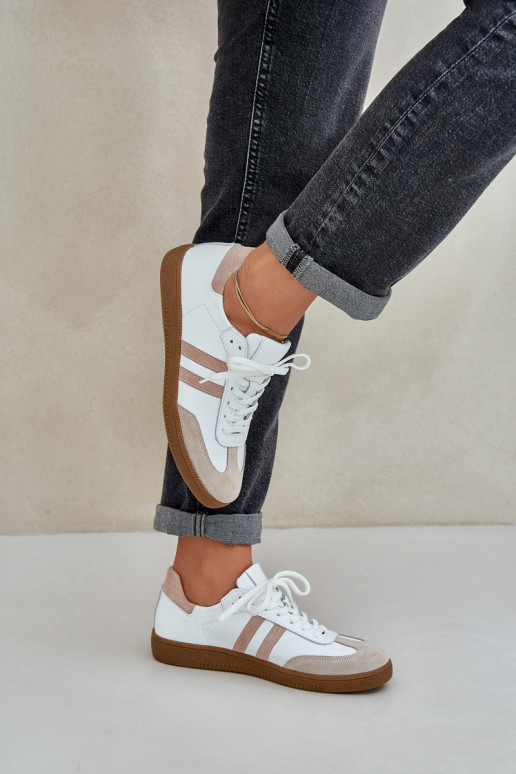 Zazoo N1068 Pealhk Sellel ondal Sneakers tüüpi jalanõud Pealiste omad beeži värvi Zazoo N1068 Pealhk Sellel ondal Sneakers tüüpi jalanõud Pealiste omad beeži värvi