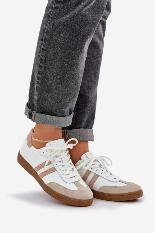 Zazoo N1068 Pealhk Sellel ondal Sneakers tüüpi jalanõud Pealiste omad beeži värvi Zazoo N1068 Pealhk Sellel ondal Sneakers tüüpi jalanõud Pealiste omad beeži värvi