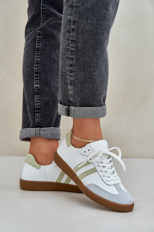 Zazoo N1068 Pealhk Sellel ondal Sneakers tüüpi jalanõud Pealiste omad valget värvi Zazoo N1068 Pealhk Sellel ondal Sneakers tüüpi jalanõud Pealiste omad valget värvi