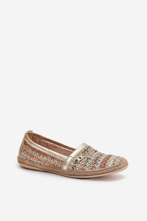 Elegantsed Espadrillid Koos punutisega Zazoo 10178 Mitmevärvilised