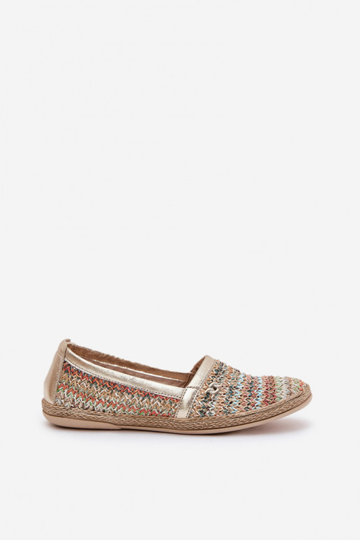 Elegantsed Espadrillid Koos punutisega Zazoo 10178 Mitmevärvilised