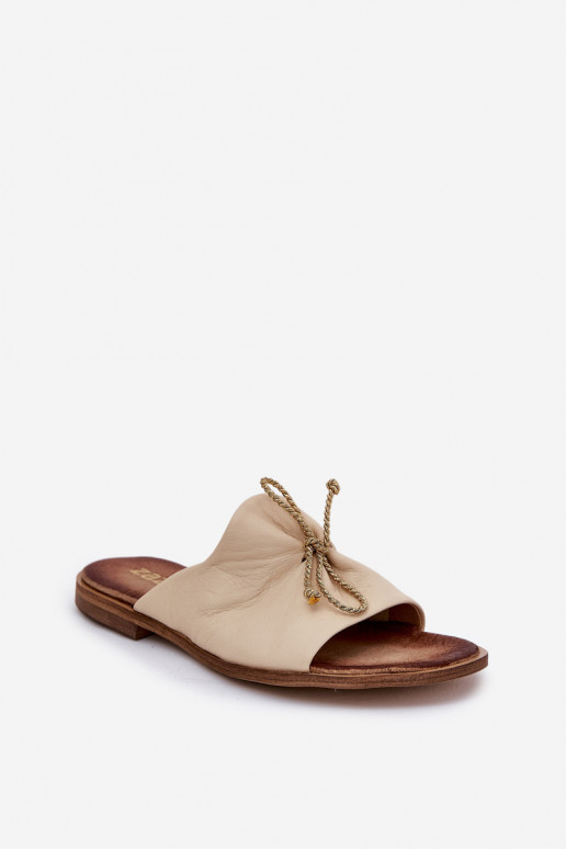 Zazoo 2659 Plätud naturaalsest nahast Pealiste omad beeži värvi Zazoo 2659 Plätud naturaalsest nahast Pealiste omad beeži värvi