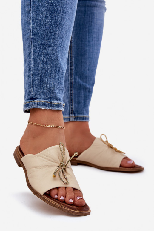 Zazoo 2659 Plätud naturaalsest nahast Pealiste omad beeži värvi Zazoo 2659 Plätud naturaalsest nahast Pealiste omad beeži värvi