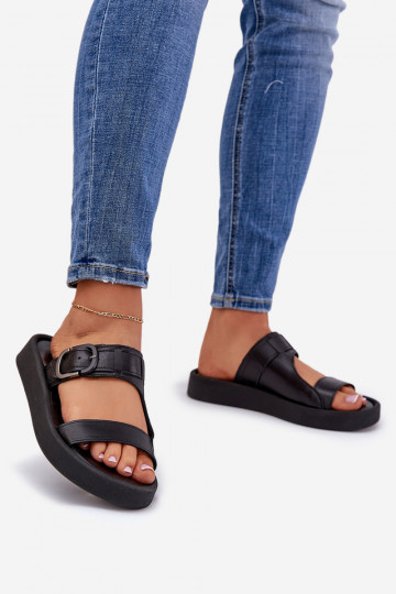 Plätud naturaalsest nahast Pealiste omad platvormiga Zazoo 3024 msuud