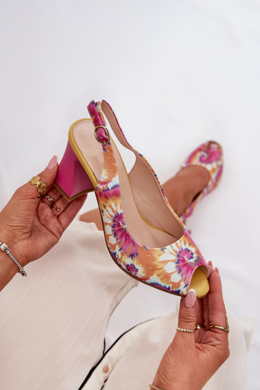 Pealhk Mustriline Pealistesandaalid D&A CR51-006 Mitmevärvilised Pealhk Mustriline Pealistesandaalid D&A CR51-006 Mitmevärvilised