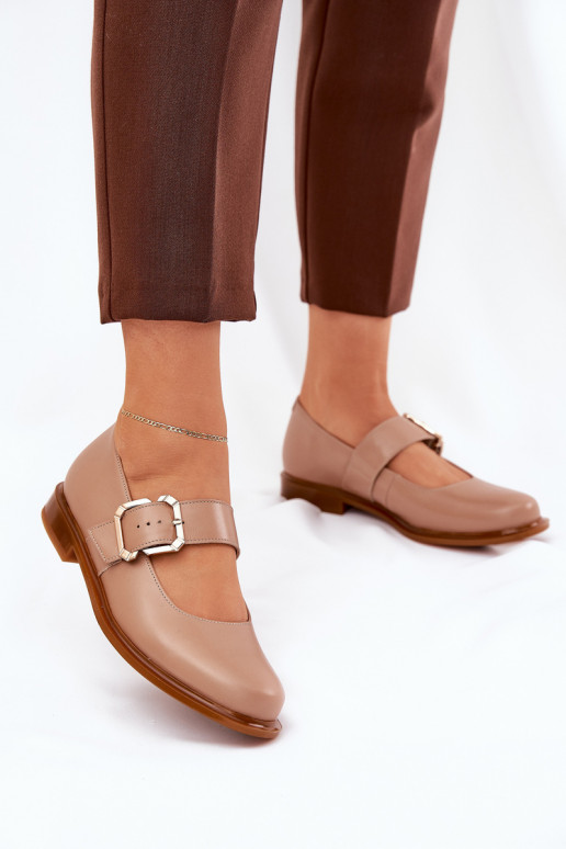 Pealhk jalatsid Pealiste omad neetide ja pandlaga Laura Messi 2980 beeži värvi Pealhk jalatsid Pealiste omad neetide ja pandlaga Laura Messi 2980 beeži värvi