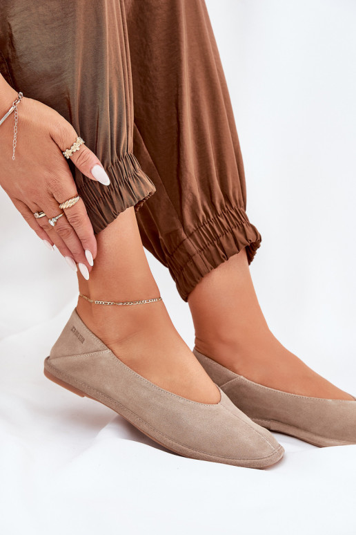 Seemisnahast baleriinad Pealiste omad Big Star RR274082 beeži värvi