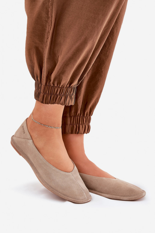 Seemisnahast baleriinad Pealiste omad Big Star RR274082 beeži värvi