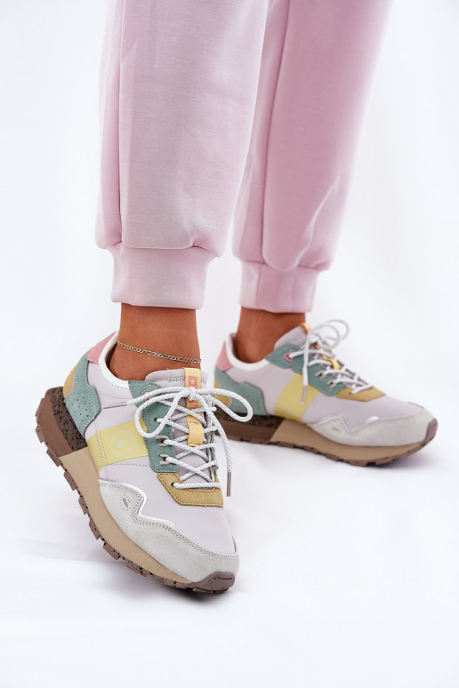 seemisnakhsed Sneakers tüüpi jalanõud Pealiste omad Big Star RR274244 HI-POLY SYSTEM Halli värvi-Kollased seemisnakhsed Sneakers tüüpi jalanõud Pealiste omad Big Star RR274244 HI-POLY SYSTEM Halli värvi-Kollased