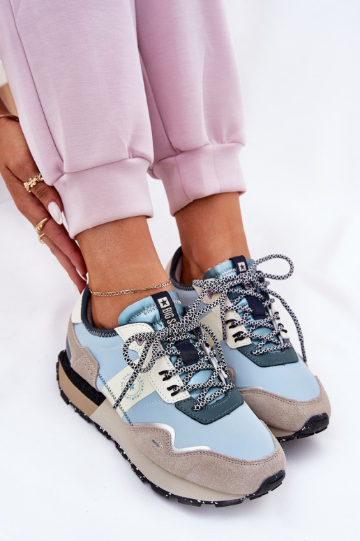 seemisnakhsed Sneakers tüüpi jalanõud Pealiste omad Big Star RR274245 HI-POLY SYSTEM Halli värvi-Sinist värvi seemisnakhsed Sneakers tüüpi jalanõud Pealiste omad Big Star RR274245 HI-POLY SYSTEM Halli värvi-Sinist värvi