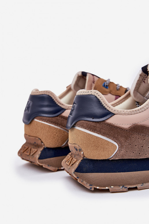 seemisnakhsed Sneakers tüüpi jalanõud meeste omad platvormiga Big Star RR174475 Hi-Poly System beeži värvi seemisnakhsed Sneakers tüüpi jalanõud meeste omad platvormiga Big Star RR174475 Hi-Poly System beeži värvi