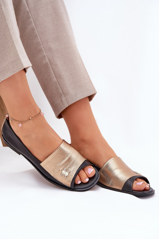 Pealhk Elegantsed BaleriinadOdkrytymi Palcami Zazoo 1865 Kuldset värvi-msuud Pealhk Elegantsed BaleriinadOdkrytymi Palcami Zazoo 1865 Kuldset värvi-msuud