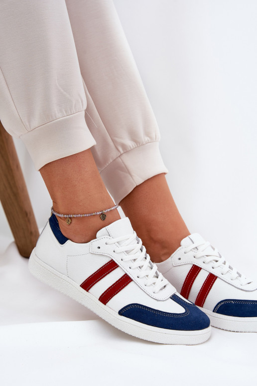 Zazoo N1068 Pealhk Sellel ondal Sneakers tüüpi jalanõud Pealiste omad Valget-tumesinist värvi Zazoo N1068 Pealhk Sellel ondal Sneakers tüüpi jalanõud Pealiste omad Valget-tumesinist värvi