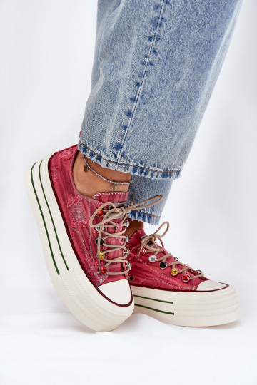 naiste saapad platvormiga GOE RR2N4104 runased