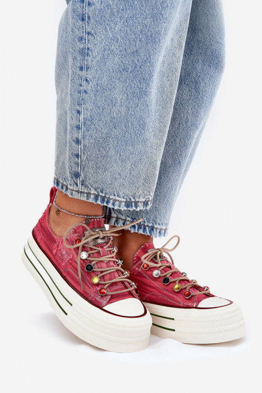 naiste saapad platvormiga GOE RR2N4104 runased naiste saapad platvormiga GOE RR2N4104 runased