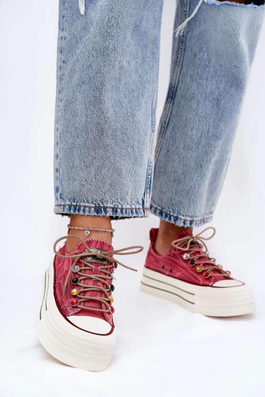 naiste saapad platvormiga GOE RR2N4104 runased naiste saapad platvormiga GOE RR2N4104 runased