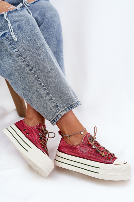 naiste saapad platvormiga GOE RR2N4104 runased naiste saapad platvormiga GOE RR2N4104 runased