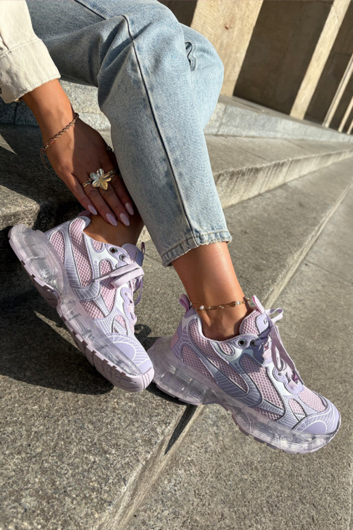 Pealhk Sneakers tüüpi jalanõud Pealiste omad GOE RR2N4081 Violetne värv Pealhk Sneakers tüüpi jalanõud Pealiste omad GOE RR2N4081 Violetne värv