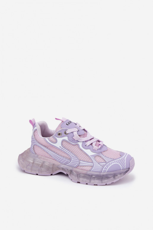 Pealhk Sneakers tüüpi jalanõud Pealiste omad GOE RR2N4081 Violetne värv Pealhk Sneakers tüüpi jalanõud Pealiste omad GOE RR2N4081 Violetne värv