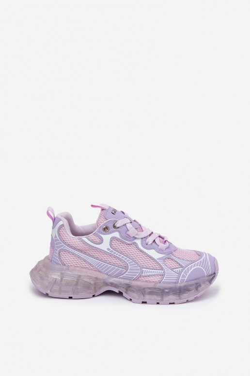 Pealhk Sneakers tüüpi jalanõud Pealiste omad GOE RR2N4081 Violetne värv Pealhk Sneakers tüüpi jalanõud Pealiste omad GOE RR2N4081 Violetne värv