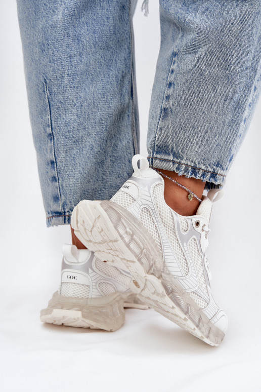 Pealhk Sneakers tüüpi jalanõud Pealiste omad GOE RR2N4083 beeži värvi