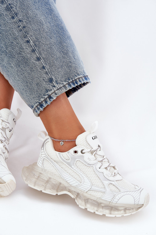 Pealhk Sneakers tüüpi jalanõud Pealiste omad GOE RR2N4083 beeži värvi