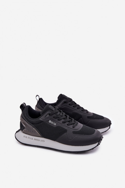 Sneakers tüüpi jalanõud meeste omad platvormiga Big Star RR174361 Hi-Poly System msuud Sneakers tüüpi jalanõud meeste omad platvormiga Big Star RR174361 Hi-Poly System msuud