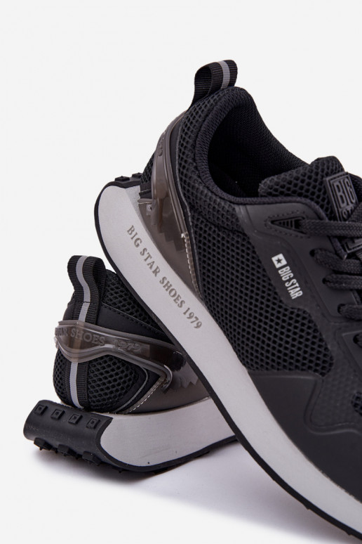 Sneakers tüüpi jalanõud meeste omad platvormiga Big Star RR174361 Hi-Poly System msuud Sneakers tüüpi jalanõud meeste omad platvormiga Big Star RR174361 Hi-Poly System msuud