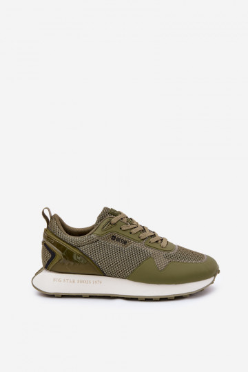 Meeste sportlikud jalanõud platvormiga Big Star RR174360 Hi-Poly System khaki värvi 2