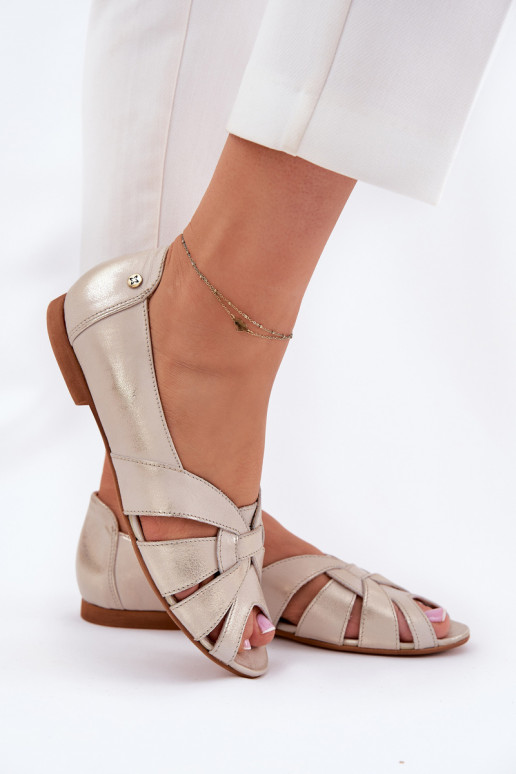 BaleriinadOdkrytymi Palcami Sellel onciejka 06908-25/001-1 Kuldset värvi Przecierany BaleriinadOdkrytymi Palcami Sellel onciejka 06908-25/001-1 Kuldset värvi Przecierany