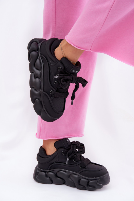 Pealhk Sneakers tüüpi jalanõud Pealiste omad platvormiga GOE RR2N4044 msuud Pealhk Sneakers tüüpi jalanõud Pealiste omad platvormiga GOE RR2N4044 msuud