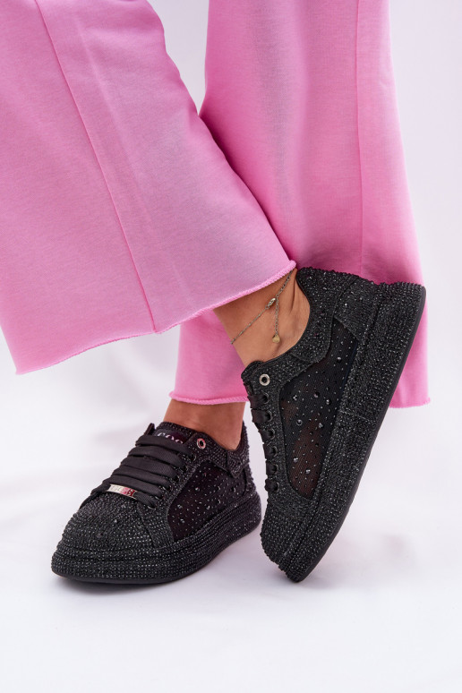 Kaunistustega Sneakers tüüpi jalanõud platvormiga GOE NN2N4021 msuud