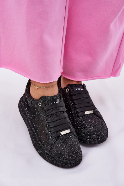 Kaunistustega Sneakers tüüpi jalanõud platvormiga GOE NN2N4021 msuud