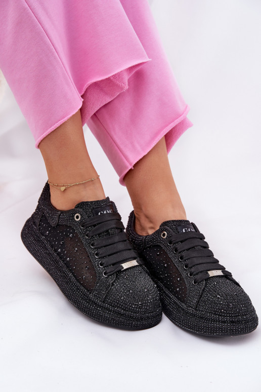 Kaunistustega Sneakers tüüpi jalanõud platvormiga GOE NN2N4021 msuud