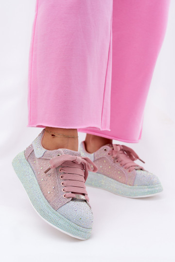 Kaunistustega Sneakers tüüpi jalanõud platvormiga GOE RR2N4009 Mitmevärvilised 2