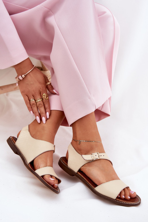 Pealhk Sellel ondalad sandaalid Zazoo 3014 beeži värvi Pealhk Sellel ondalad sandaalid Zazoo 3014 beeži värvi