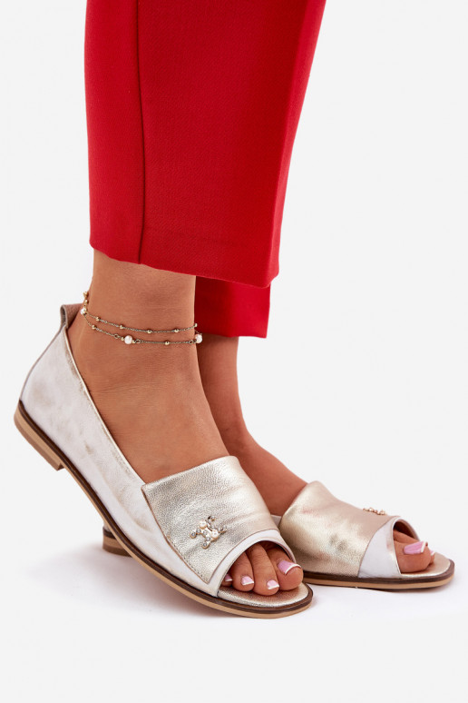 Pealhk Elegantsed BaleriinadOdkrytymi Palcami Zazoo 1865 Kuldset värvi Przecierany Pealhk Elegantsed BaleriinadOdkrytymi Palcami Zazoo 1865 Kuldset värvi Przecierany