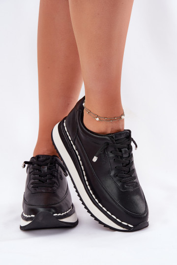 Pealhk Sneakers tüüpi jalanõud Pealiste omad platvormiga Big Star RR274A335 msuud
