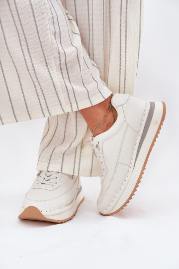 Pealhk Sneakers tüüpi jalanõud Pealiste omad platvormiga Big Star RR274A333 valget värvi 2