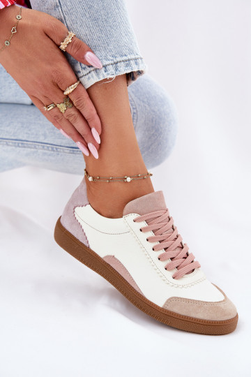 Pealhk Sneakers tüüpi jalanõud Pealiste omad Zazoo N1220 valget värvi