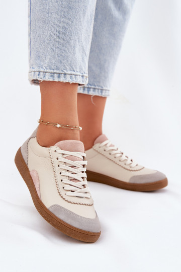 Pealhk Sneakers tüüpi jalanõud Pealiste omad Zazoo N1220 beeži värvi