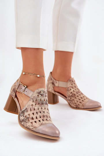 Pealiste omad Pealhk Saapad Sellel onciejka 04962-43 beeži värvi-Kuldset värvi 2